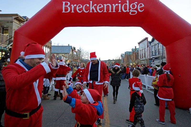 Breckenridge Race of the Santas