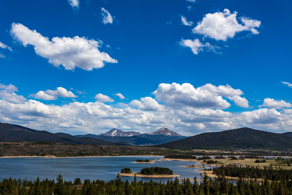 Dillon Reservoir from Frisco, CO