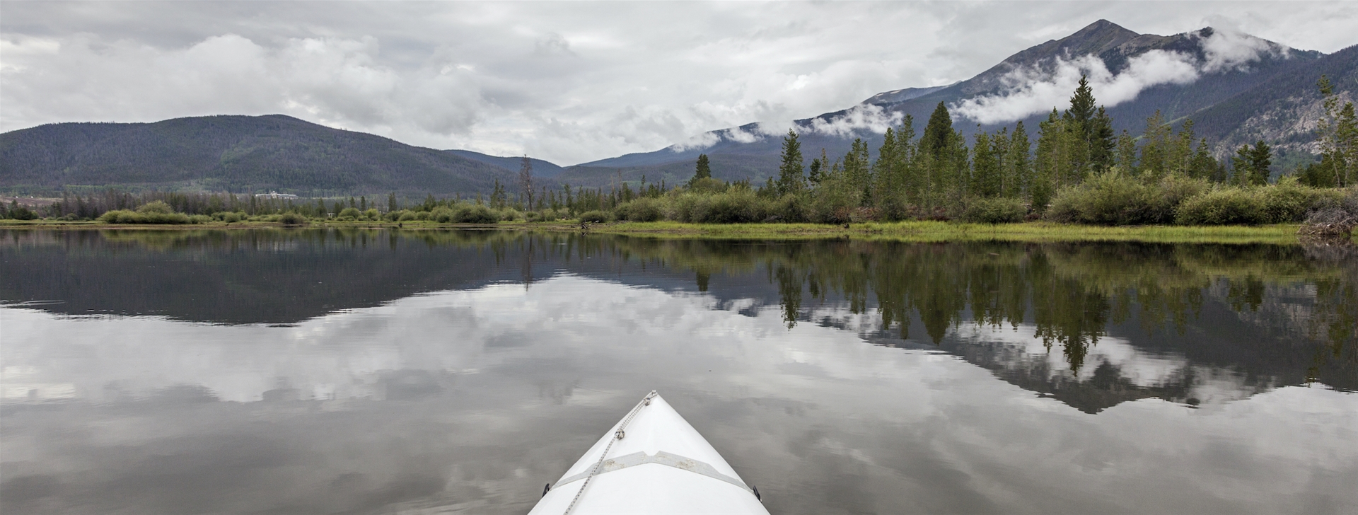 Kayaking on Lake Dillon from Frisco Bay Marina