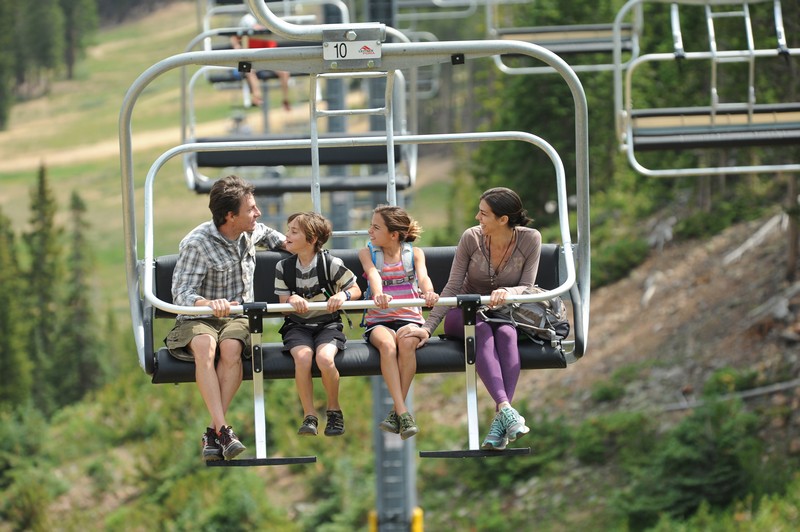 Zip Lining at Breckenridge Resort