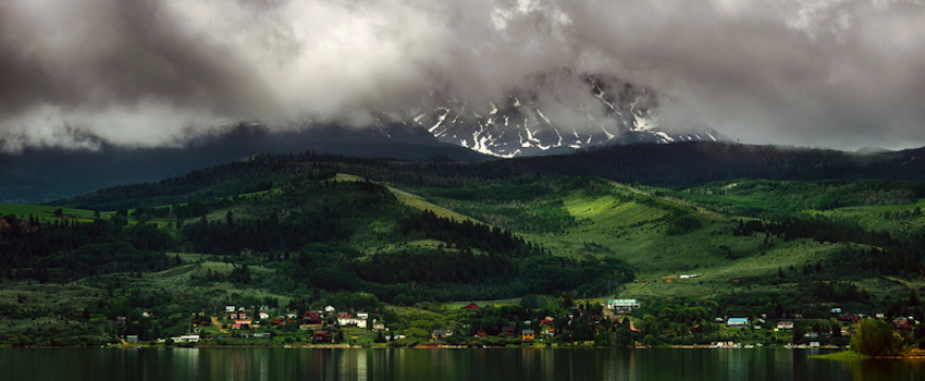 Buffalo Mountain storm Silverthorne, CO