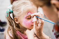 Face Painting in Arapahoe Basin CO