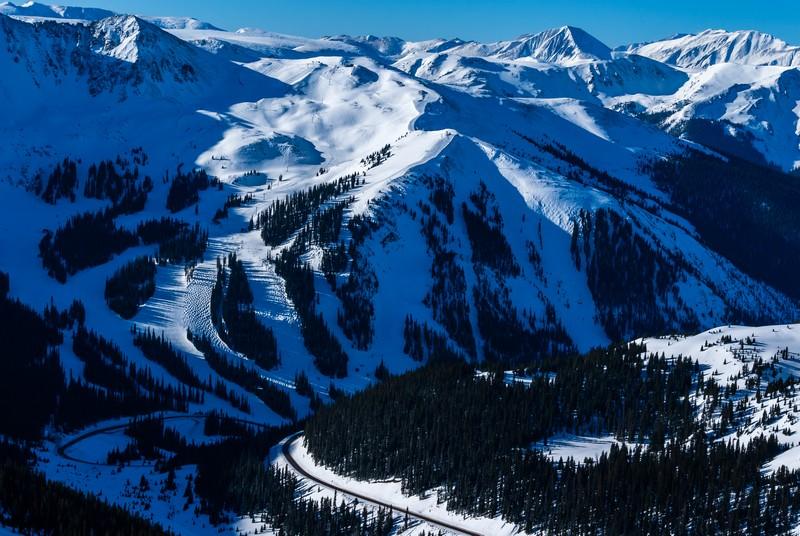 Arapahoe Basin Trails Covered in Snow