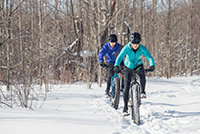 Fat Biking Copper Mountain Winter