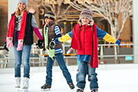 Ice Skating Breckenridge Winter